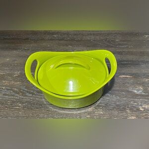 Rachael Ray 2 qt Handled Covered Casserole Baking Dish Lime Green Baker Lid